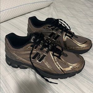 New Balance 1906r black and brown size 12